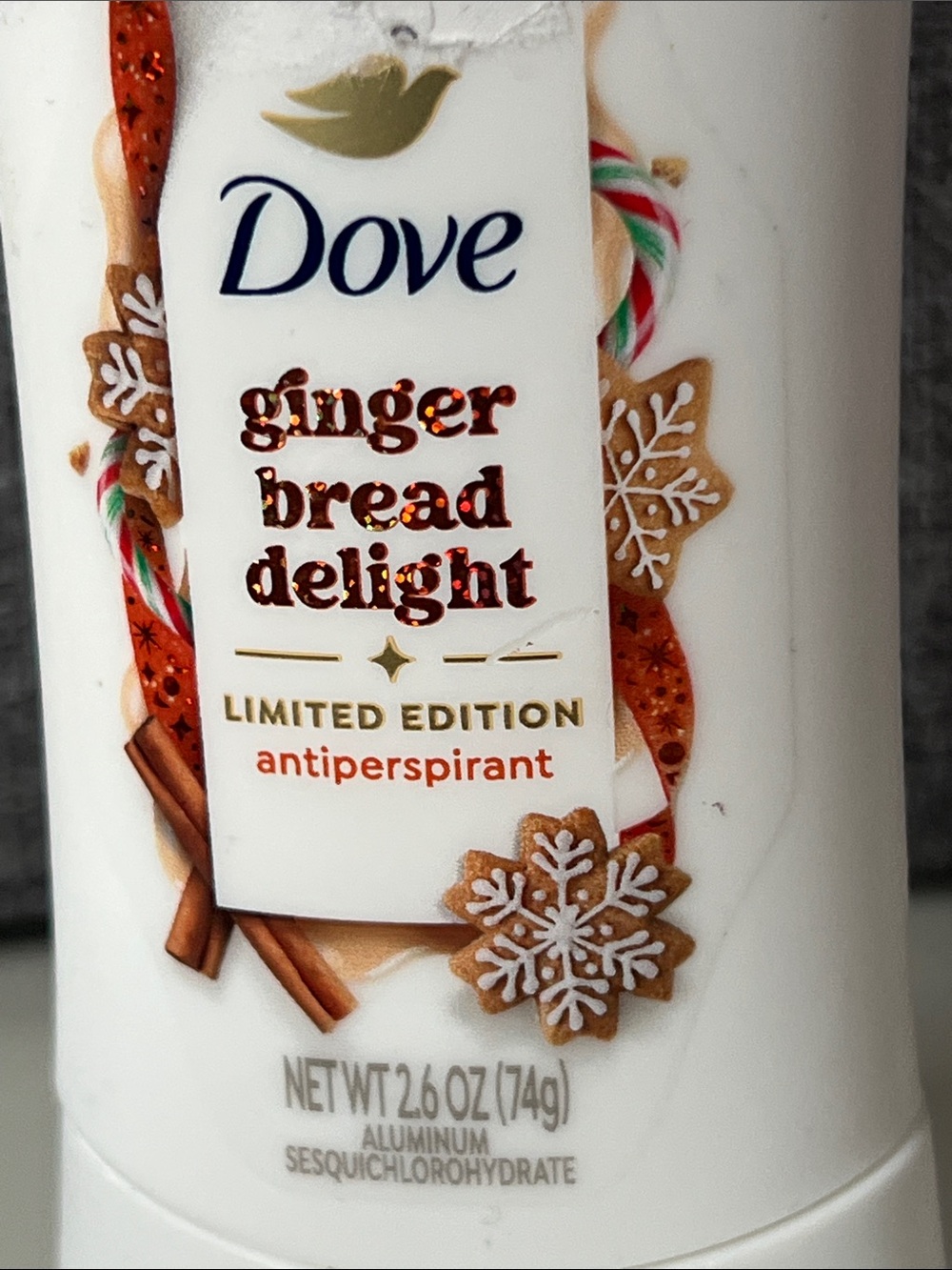 Dove Gingerbread Antiperspirant